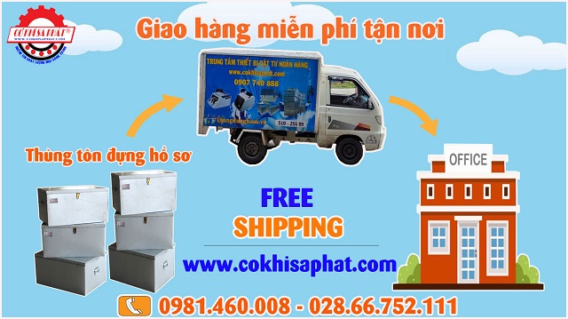 bán thùng tôn đựng hồ sơ giá rẻ nhất thị trường